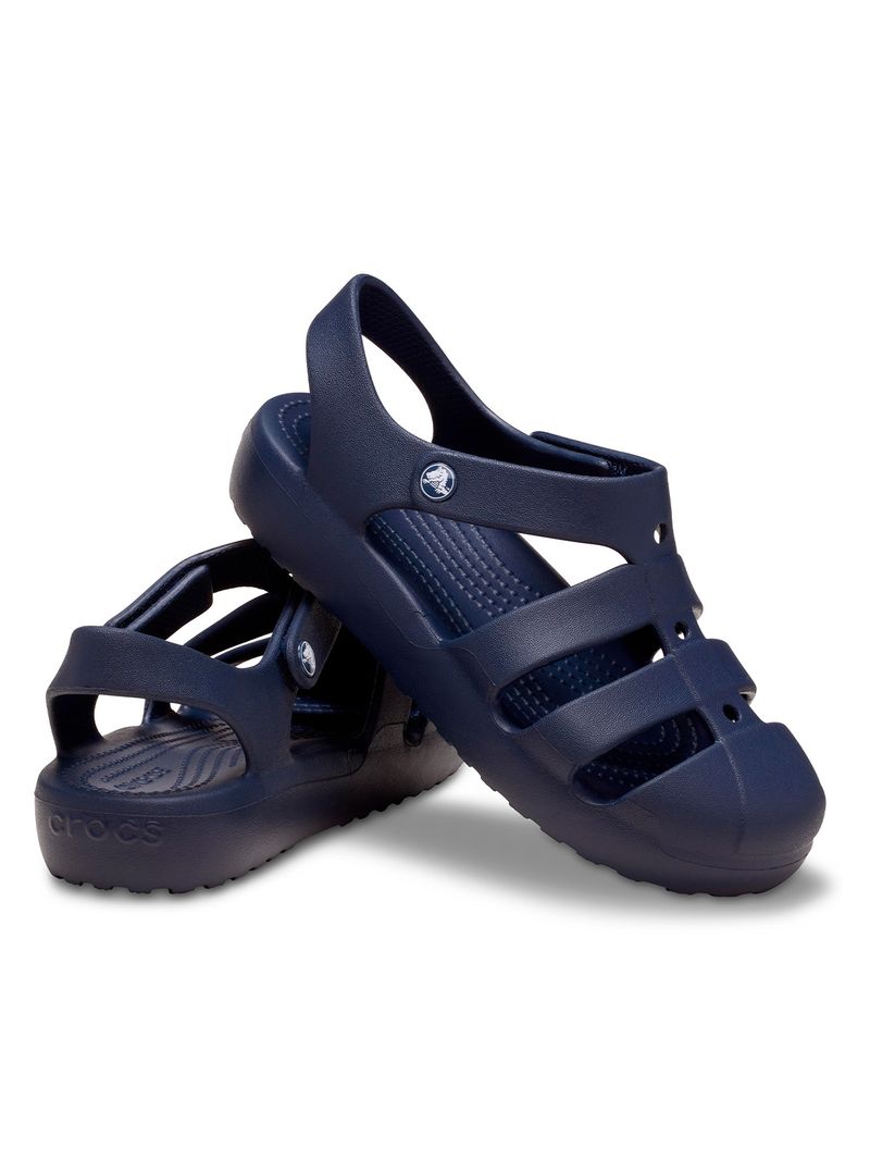 Sandalia-Niños-Pequeños-Classic-Fisherman--Azul-Crocs