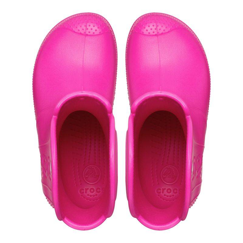 Bota lluvia Niños Grandes Handle It Rain K Rosa Crocs