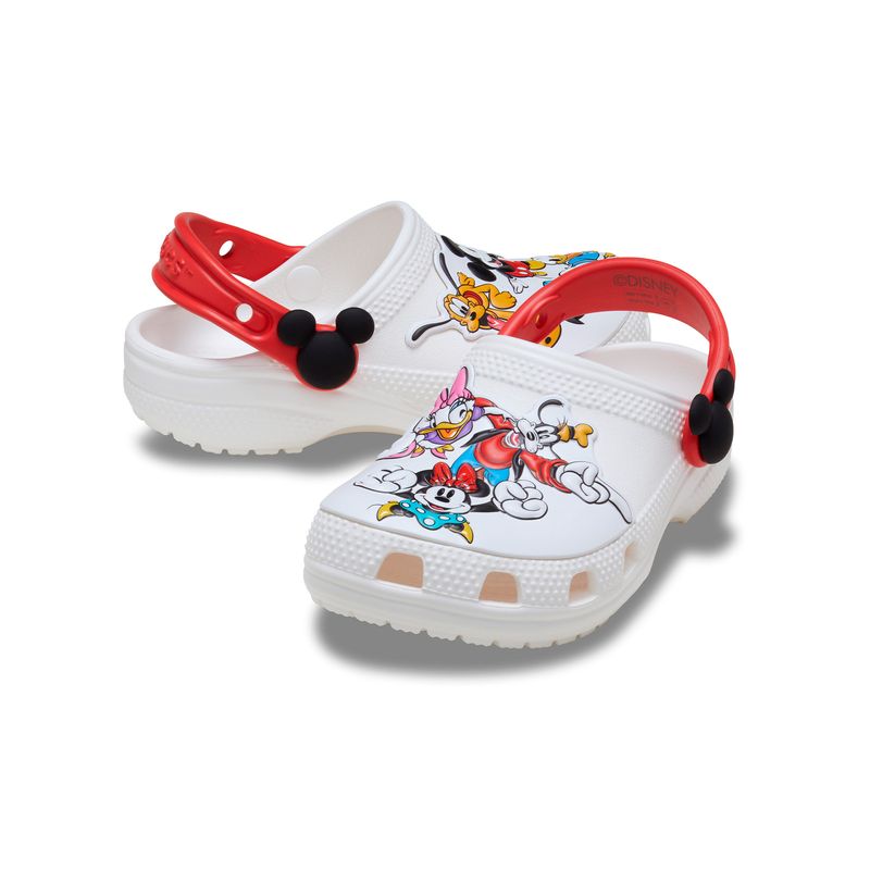 Zueco Niños Pequeños Mickey And Friends T Blanco Crocs
