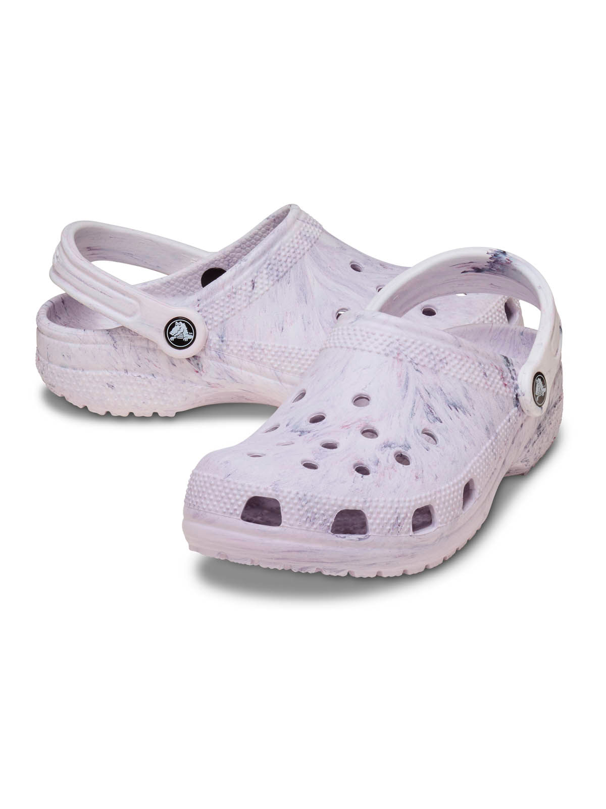 Zueco Unisex Classic Clog Morado Tye Die Crocs