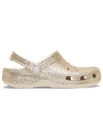 Zueco-Unisex-Classic-Clog-Glitter-Dorado-Crocs