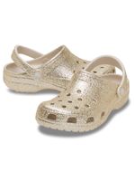 Zueco-Unisex-Classic-Clog-Glitter-Dorado-Crocs