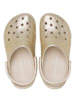 Zueco-Unisex-Classic-Clog-Glitter-Dorado-Crocs