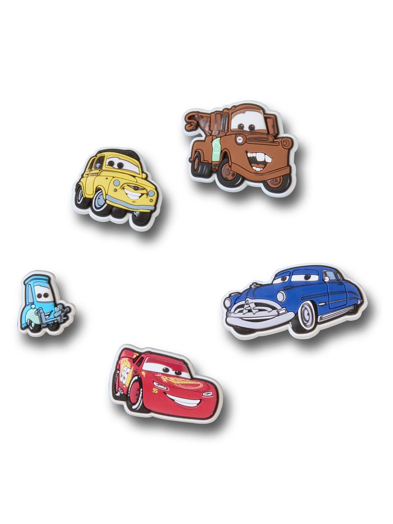 Jibbitz-Cars-Pack-5-Rojo-Crocs