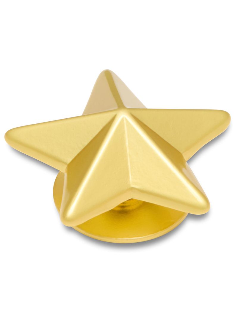 Jibbitz-Estrella-Suave-Dorada-Dorado-Crocs