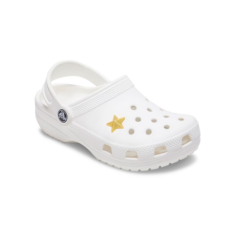 Jibbitz Estrella Suave Dorada Dorado Crocs