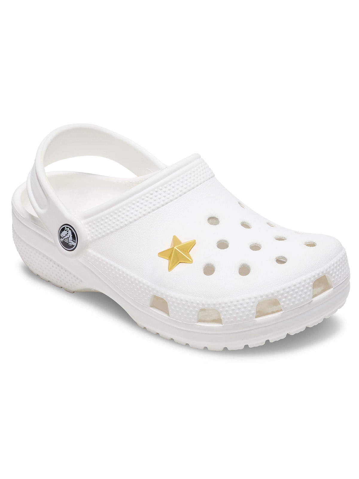 Jibbitz Estrella Suave Dorada Dorado Crocs