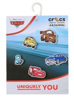Jibbitz-Cars-Pack-5-Rojo-Crocs
