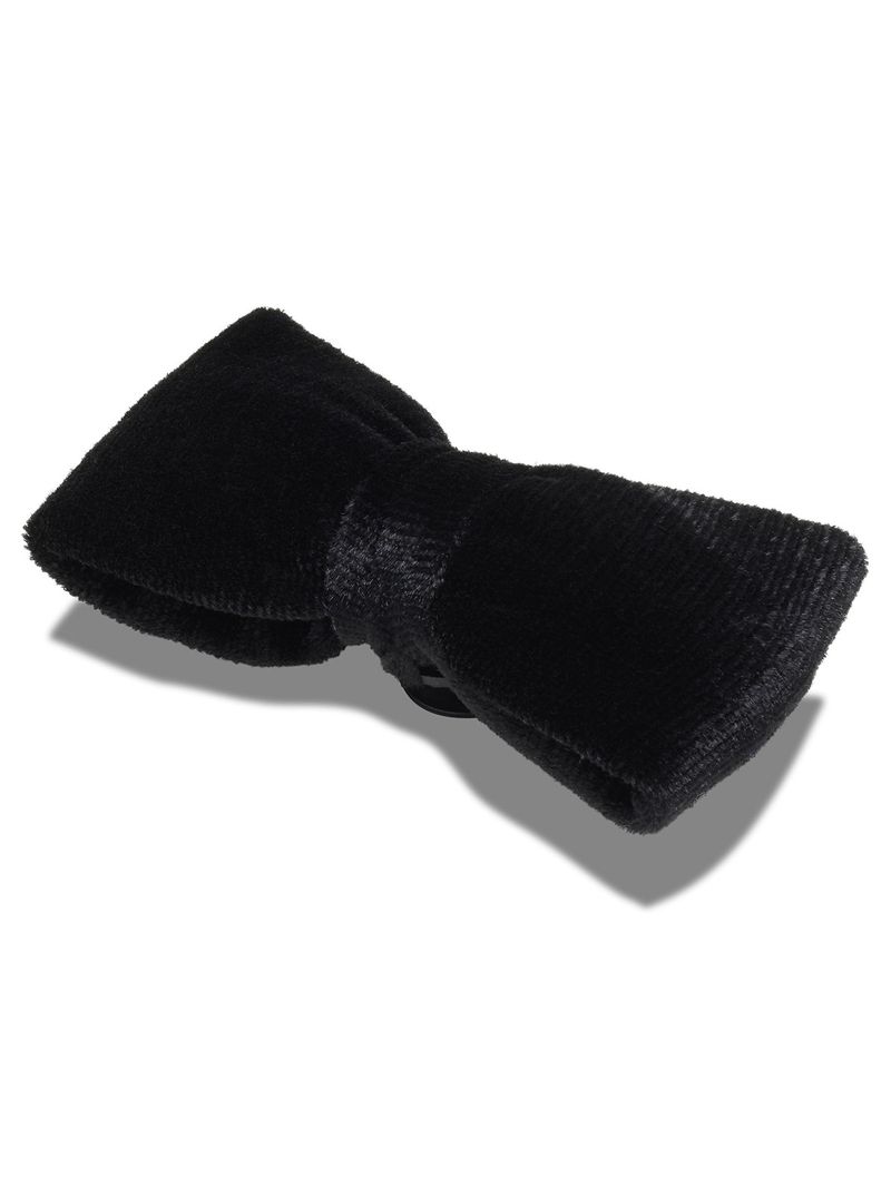 Jibbitz-Lazo-de-Terciopelo-Negro-Blanco-Crocs