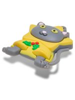 Jibbitz-Gato-Navideño-Colgante-Blanco-Crocs