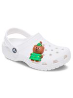 Jibbitz-Osito-Navideño-Colgante-Blanco-Crocs