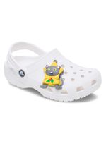 Jibbitz-Gato-Navideño-Colgante-Blanco-Crocs