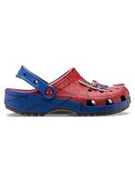 Zueco-Unisex-Spiderman-Web-Classic-Clog-Rojo-Crocs