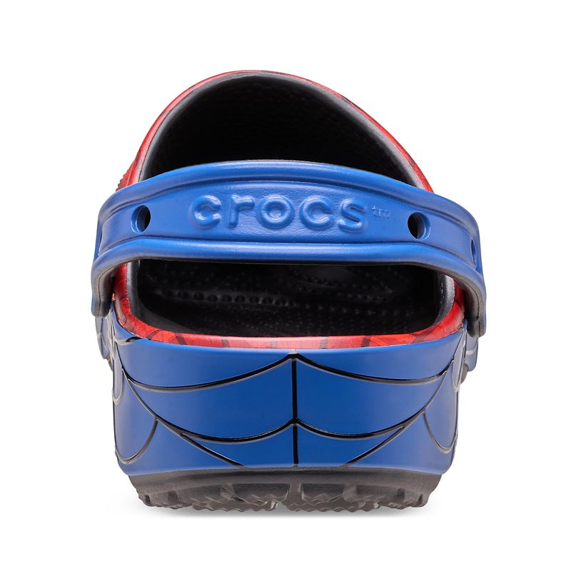 Zueco Niños Grandes Spiderman Web Classic Clog Rojo