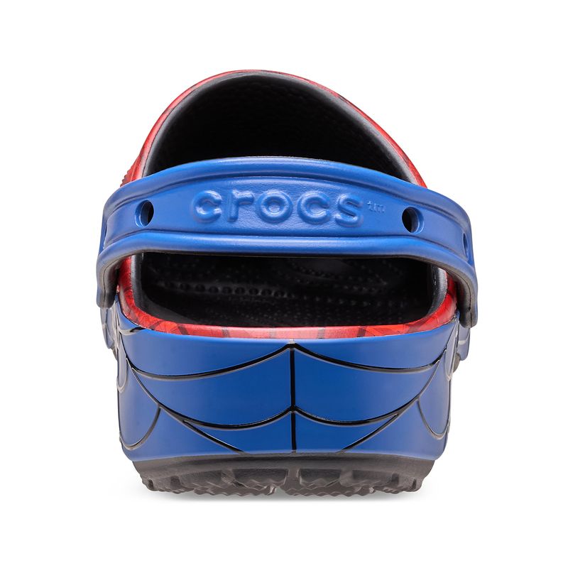 Zueco Unisex Spiderman Web Classic Clog Rojo Crocs