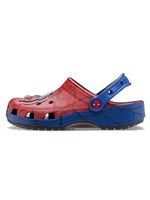 Zueco-Unisex-Spiderman-Web-Classic-Clog-Rojo-Crocs