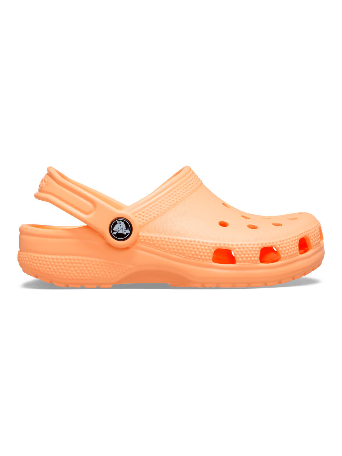 Zueco Niños Pequeños Classic Clog Naranja Claro Crocs