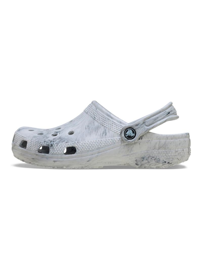 Zueco-Niños-Grandes-Classic-Clog-Tie-Dye-Blanco-Crocs