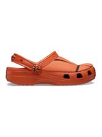 Zueco-Niños-Grandes-Classic-Clog-Naranja-Oscuro-Crocs
