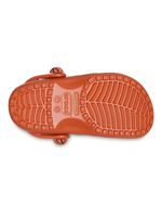 Zueco-Niños-Grandes-Classic-Clog-Naranja-Oscuro-Crocs