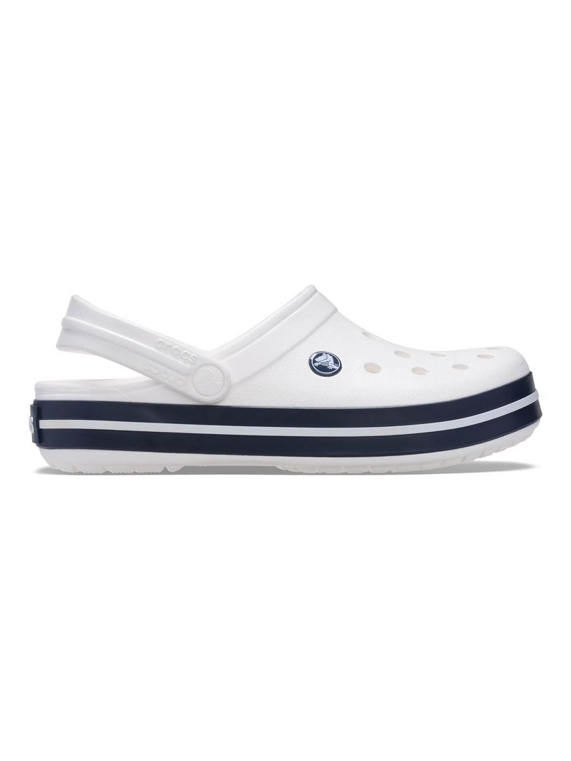 Zueco-Niños-Grandes-Crocband-Clog-Blanco-Crocs