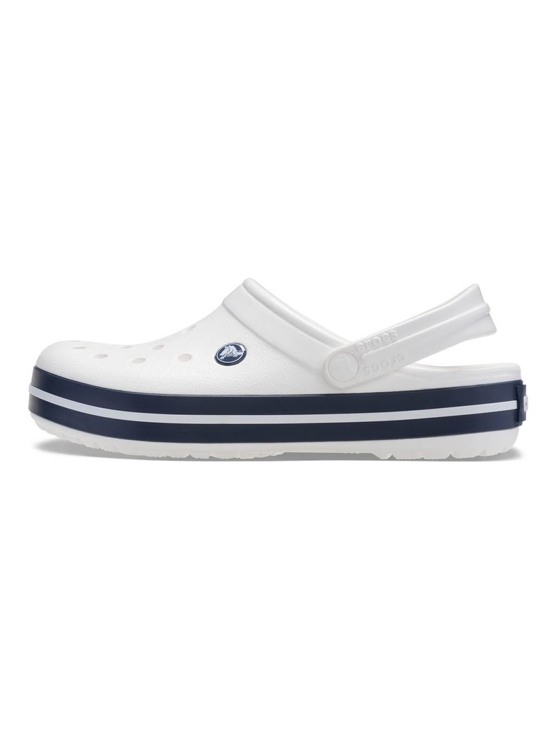 Zueco-Niños-Grandes-Crocband-Clog-Blanco-Crocs