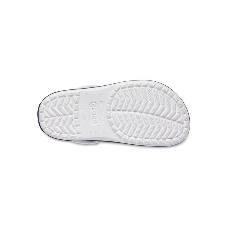 Zueco Niños Grandes Crocband Clog Blanco Crocs