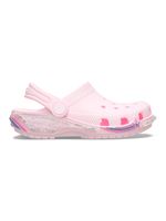 Zueco-Niños-Grandes-Classic-Clog-Glitter-Rosa-Crocs