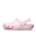 Zueco-Niños-Grandes-Classic-Clog-Glitter-Rosa-Crocs