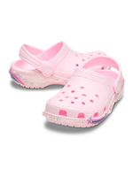 Zueco-Niños-Grandes-Classic-Clog-Glitter-Rosa-Crocs