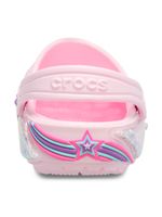 Zueco-Niños-Grandes-Classic-Clog-Glitter-Rosa-Crocs