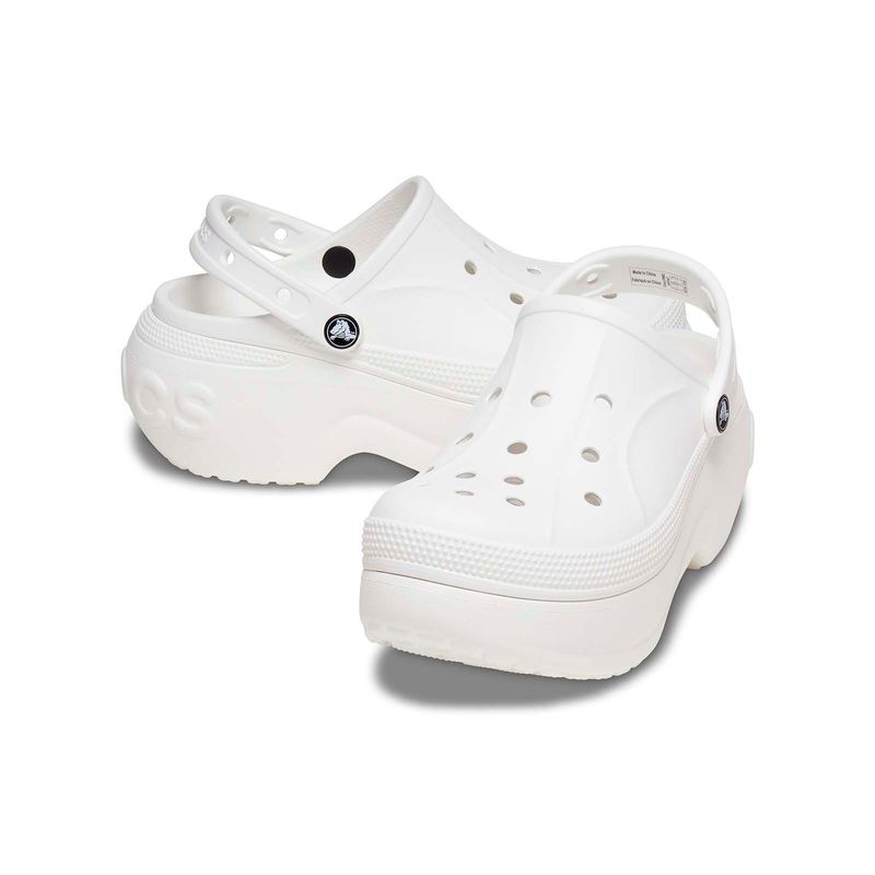 Zueco Unisex Bella Clog Blanco Crocs