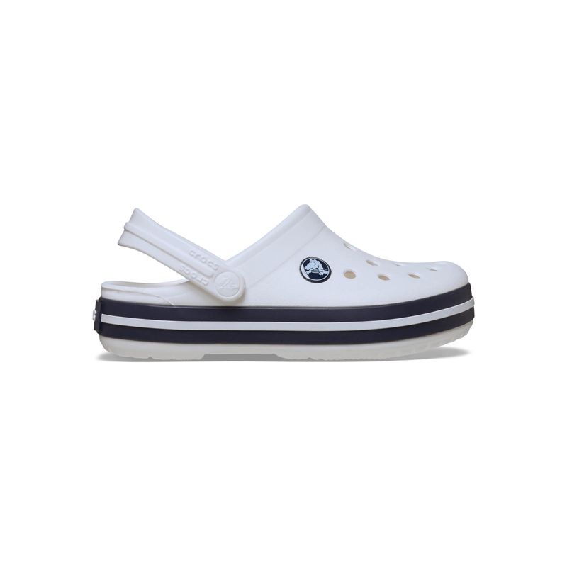 Zueco Niños Pequeños Crocband Clog Blanco Crocs