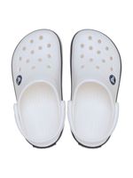 Zueco-Niños-Pequeños-Crocband-Clog-Blanco-Crocs