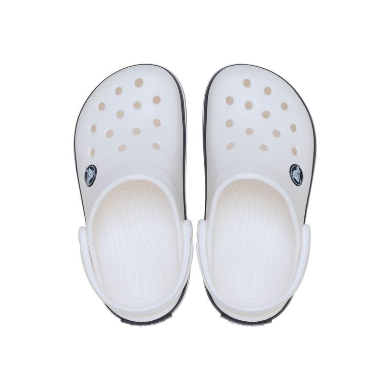 Zueco Niños Pequeños Crocband Clog Blanco Crocs