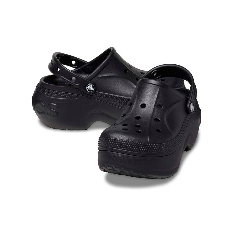 Zueco Unisex Bella Clog Negro Crocs