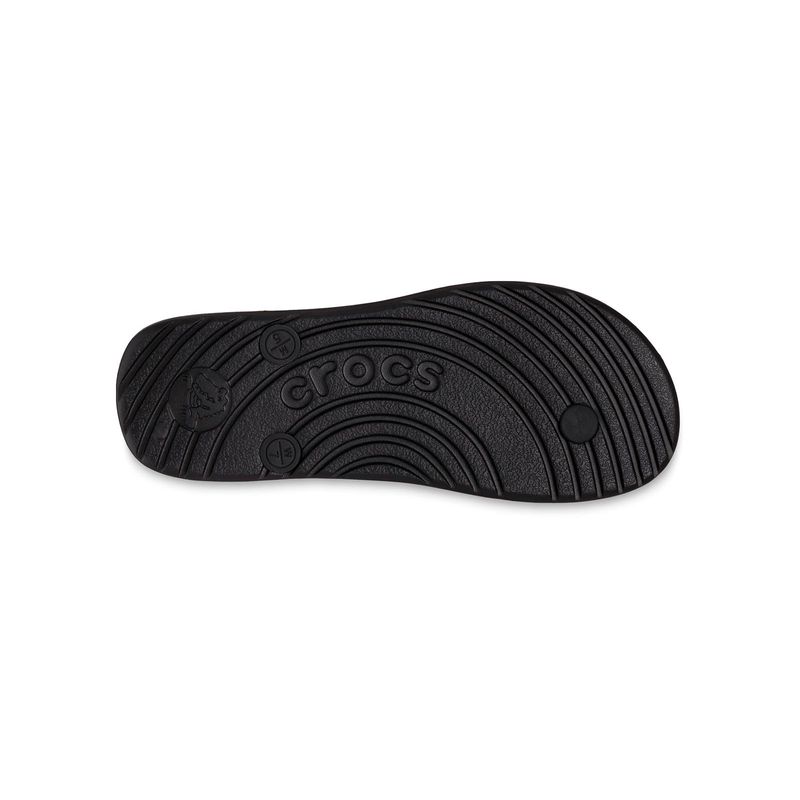 Sandalia Flip Unisex Crocs Negro Crocs
