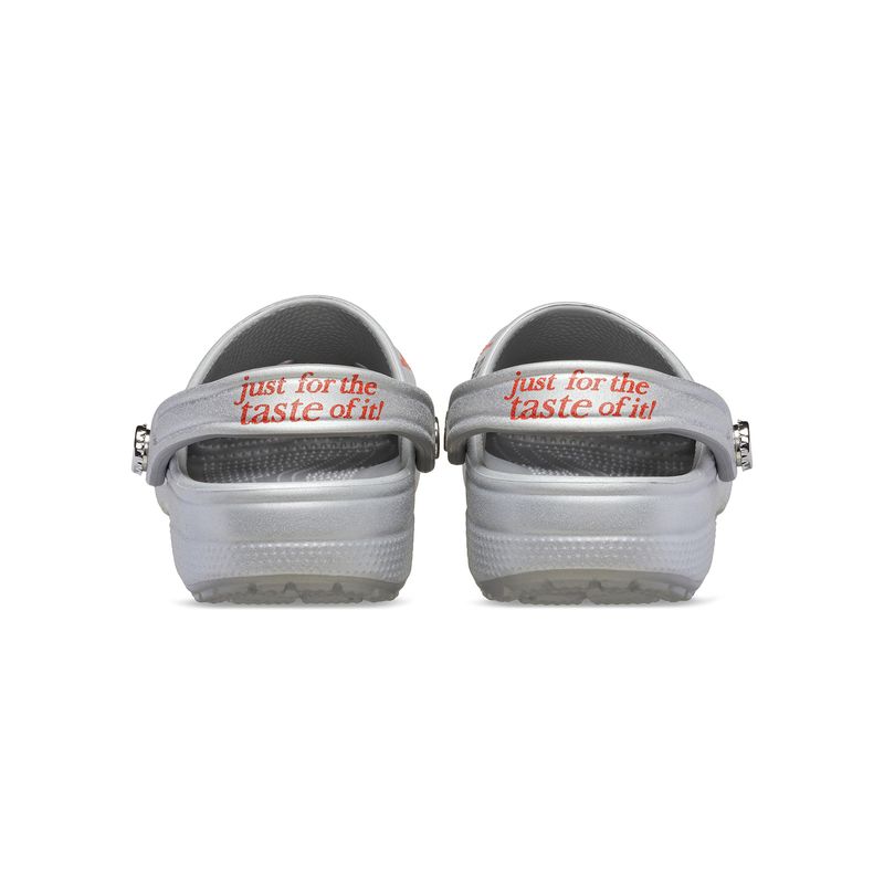 Zueco Unisex Diet Coke  Clog Gris Crocs