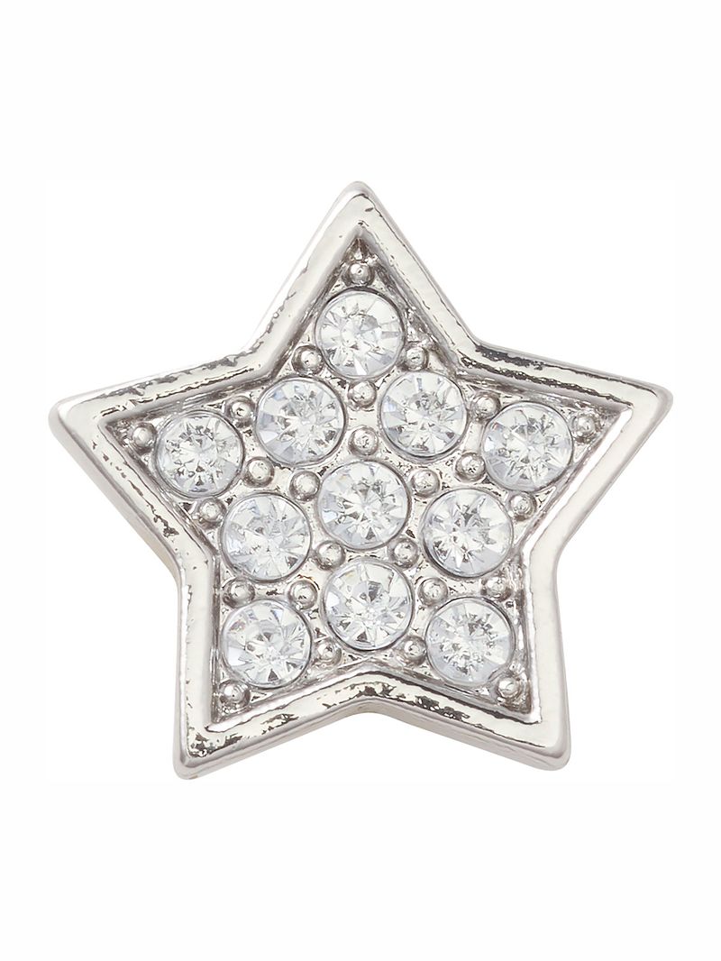 Jibbitz-Silver-Star-Metalizada-Crocs