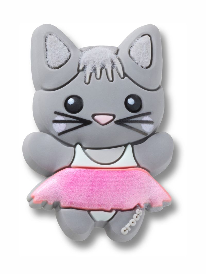 Jibbitz-Gatito-Ballerina-Rosa-Crocs