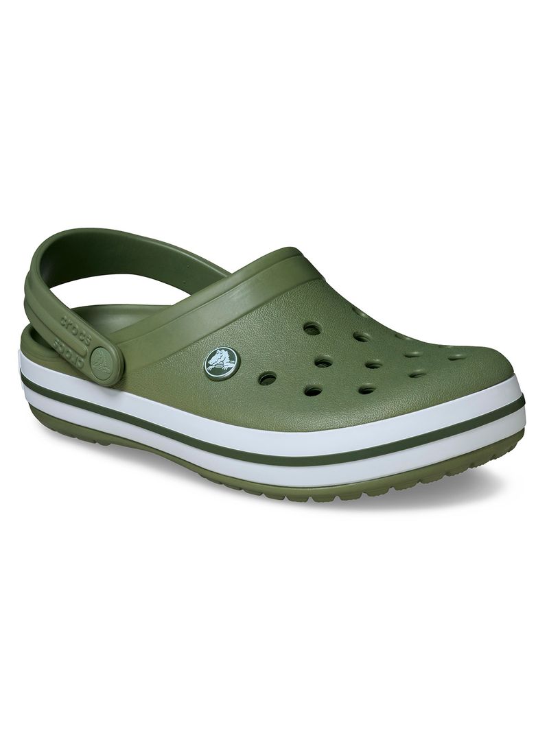 Zueco-Hombre-Crocband-Verde-Crocs