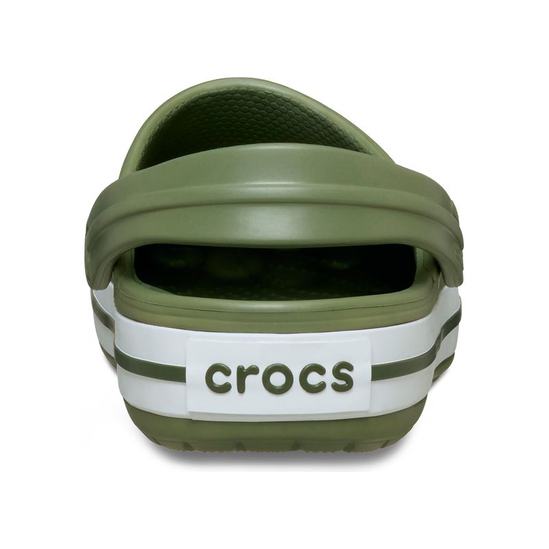 Zueco Hombre Crocband Verde Crocs