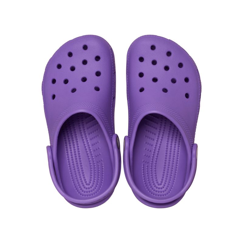 Zueco Niños Grandes Classic Clog K Morado Crocs