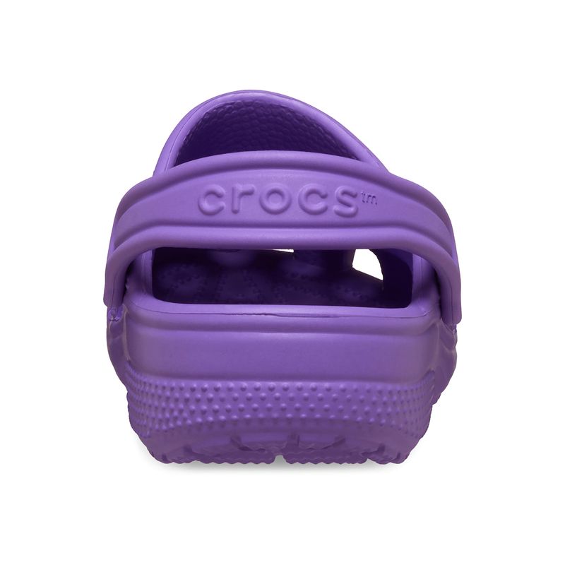 Zueco Niños Grandes Classic Clog K Morado Crocs