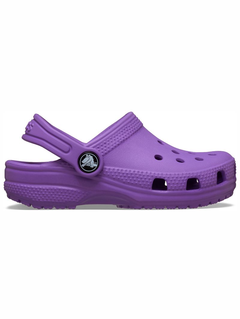 Zueco-Niños-Pequeños-Classic-Clog-T-Morado-Crocs