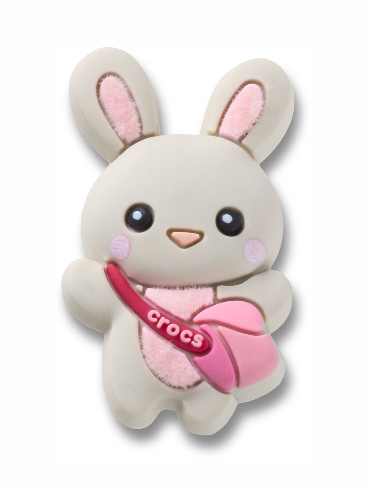 Jibbitz Conejo con Bolso Blanco Crocs