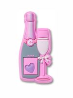 Jibbitz-Copa-y-Botella-de-Champagne-Amarillo-Crocs
