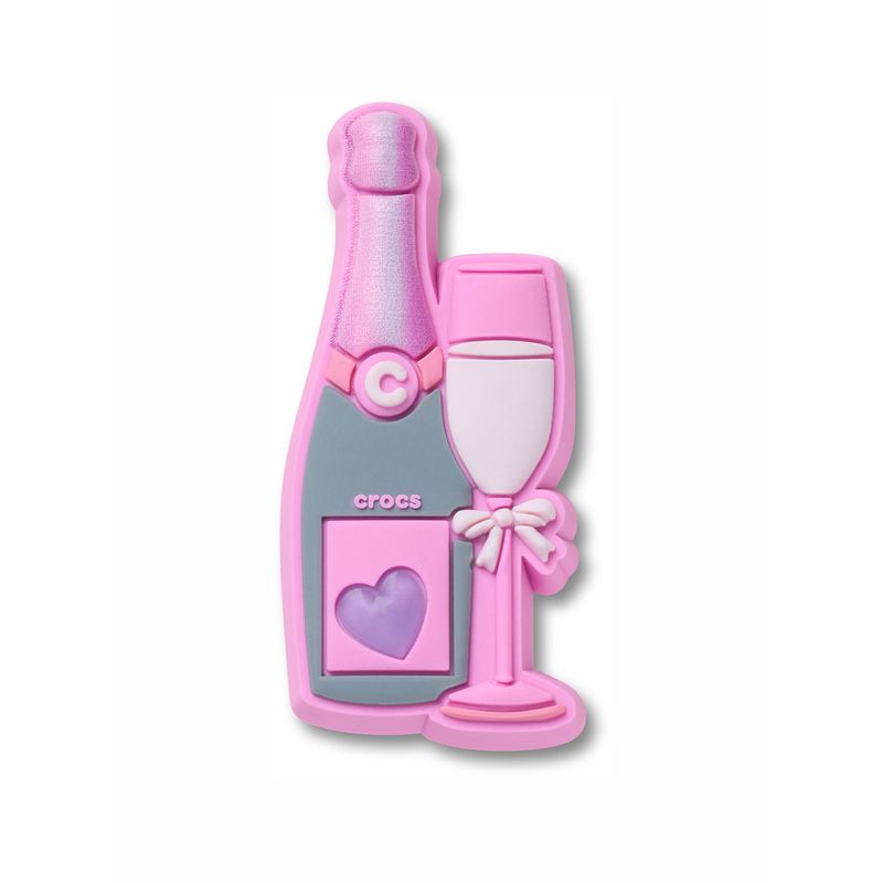 Jibbitz-Copa-y-Botella-de-Champagne-Amarillo-Crocs