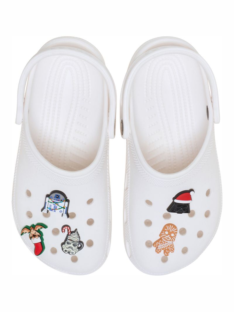 Jibbitz-Navidad-Star-Wars-Pack-5-Blanco-Crocs