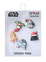 Jibbitz-Navidad-Star-Wars-Pack-5-Blanco-Crocs